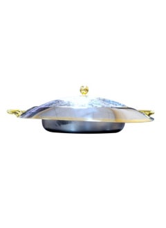Jazz Round Serving Tray With Lid 40×40cm  - Image 5