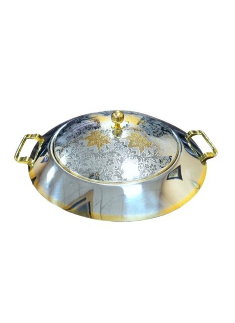 Jazz - Round Serving Tray With Lid 40×40cm - Image 1