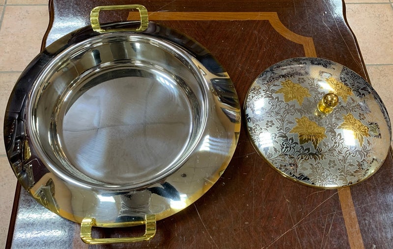 Jazz Round Serving Tray With Lid 40×40cm - Image 3