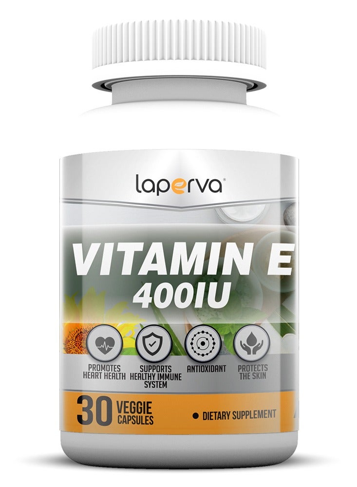Laperva Vitamin E 400IU 30 Veggie Capsules