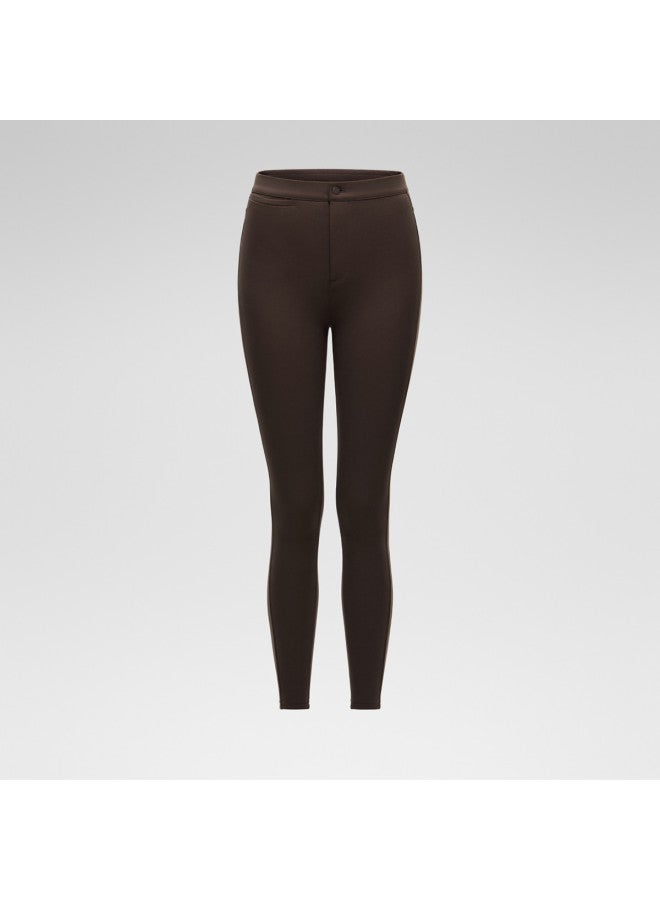 Bananain Series 5 Women'S Stretchy Slimming Black Pants, Versatile And Fitted For Commuting - Image 2