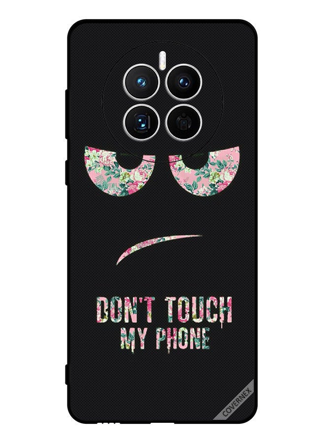 Covernex Protective Case Cover For Huawei Mate 50E Don't Touch My Phone Floral - Image 1