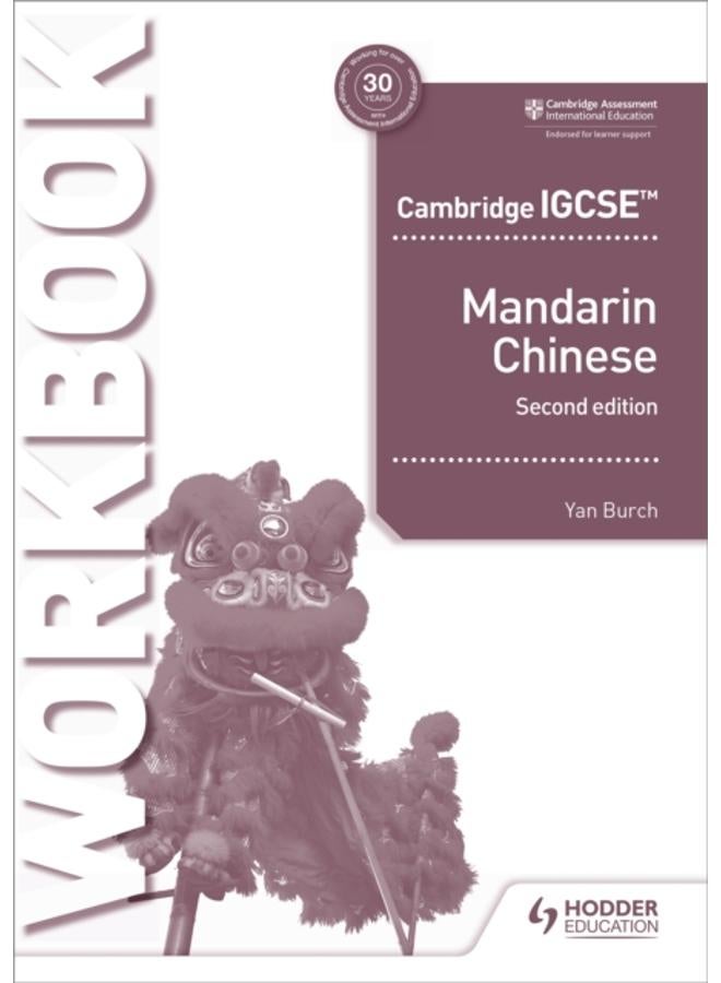 Cambridge IGCSE Mandarin Workbook Second Edition