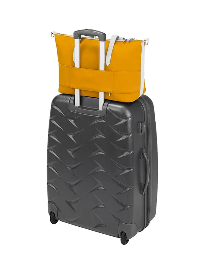 بيبي موف Changing Bag Le Champ Elysees In Saffron, Ample Storage Space To Accommodate All Baby Essentials, Including Diapers, Bottles, And Personal Items, Multiple Compartments, Insulated Bottle Holder, Adjustable Straps