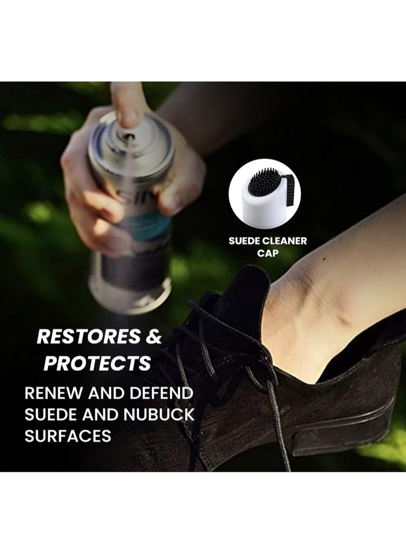 Silver Suede Color Restorer - Restores, Dyes & Coloring for Faded Suede Sneakers, Shoes, Boots, Jackets, Purses & More - 8.5oz, Black - Image 3