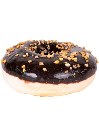 Artificial Donut Chocolate with Hazelnut on Top, Black 10X4 Cm. - pzsku/Z634EB53651A821681CD2Z/45/_/1729228982/9cd03812-d6b3-442a-99e2-1457f1531875