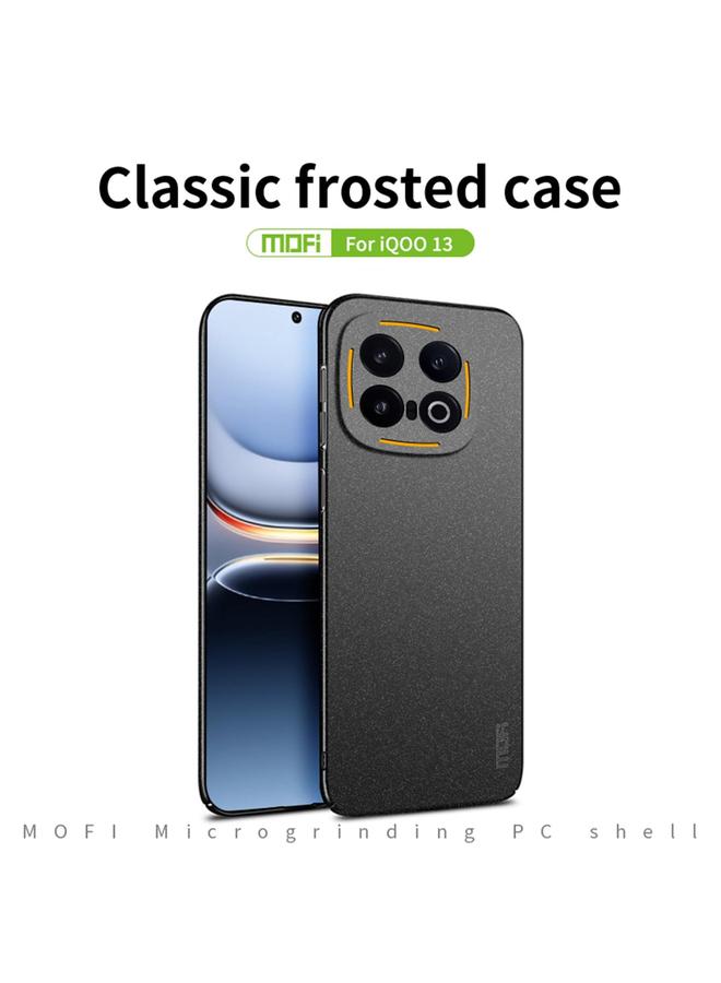 موفي جراب لهاتف vivo iQOO 13 Fandun Series Frosted PC جراب هاتف شامل فائق النحافة - Image 3