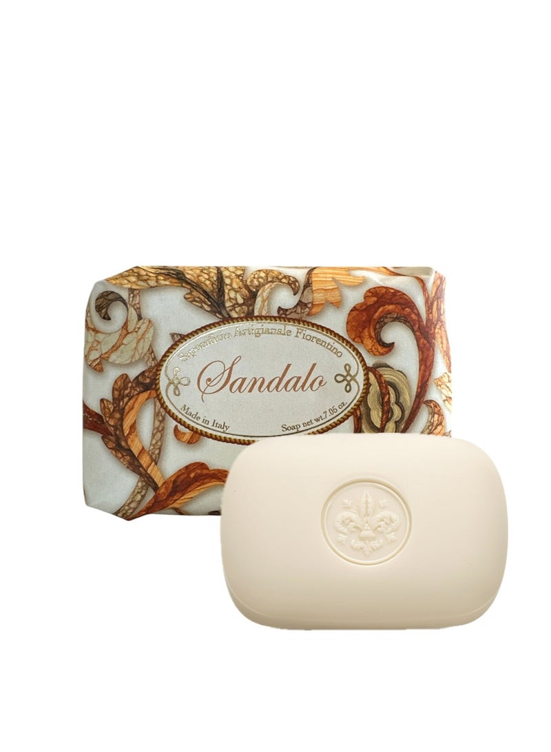 SAPONIFICIO ARTIGIANALE FIORENTINO Sandalwood Soap (200g) - Image 1