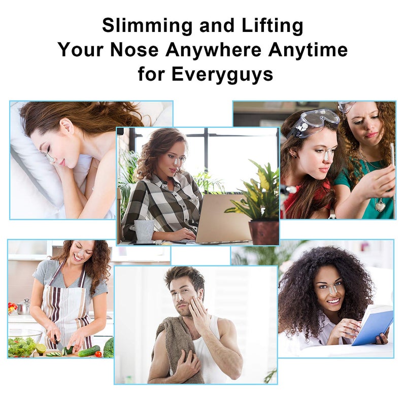 FERNIDA Silicone Nose Shaper Lifter Nose Uplifting Magic Clip Nose Bridge Straightener Corrector Slimmer for Wide Noses - Image 5