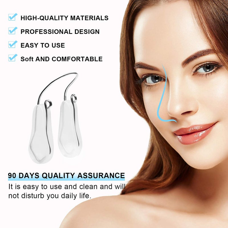 FERNIDA Silicone Nose Shaper Lifter Nose Uplifting Magic Clip Nose Bridge Straightener Corrector Slimmer for Wide Noses - Image 3