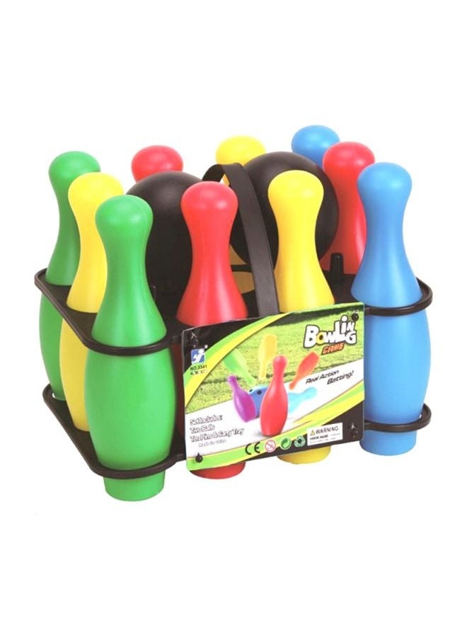 NIBEMINENT 12-Piece Bowling Game Set 