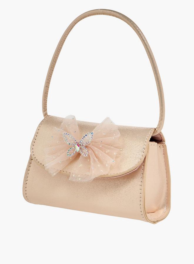 Celeste Handbag with Embellished Bow - Image 3
