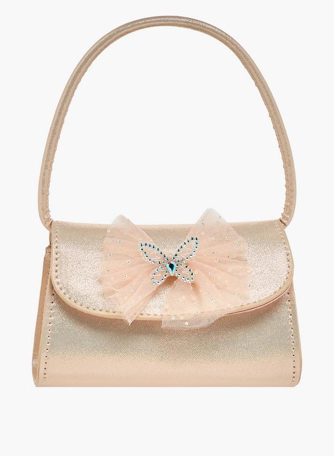 Celeste Handbag with Embellished Bow - Image 1