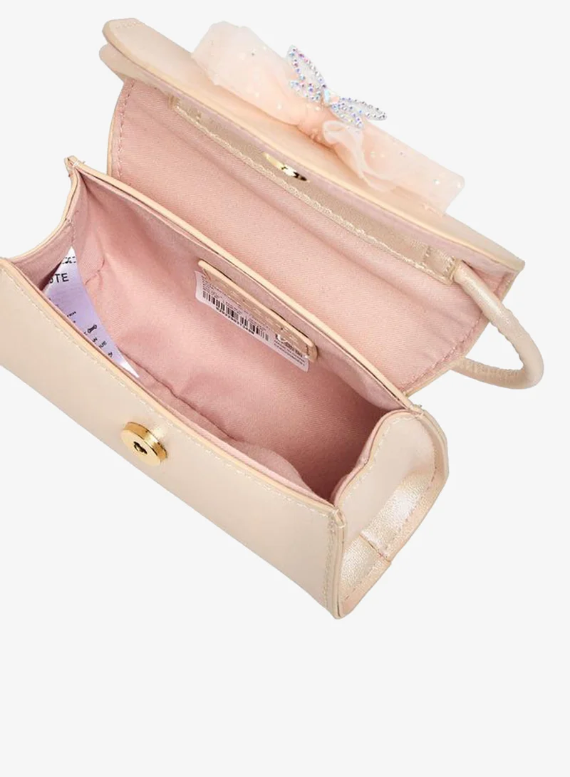 Celeste PINK Handbag with Embellished Bow for Women | Best Price UAE