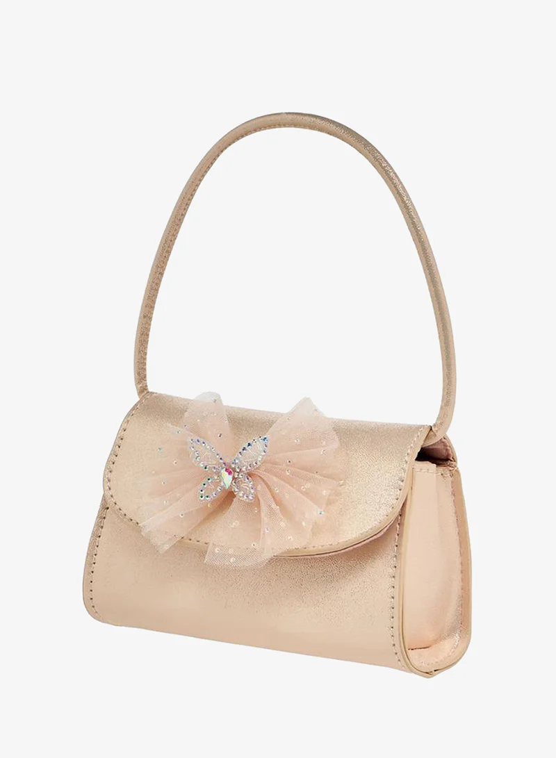 Celeste PINK Handbag with Embellished Bow for Women | Best Price UAE
