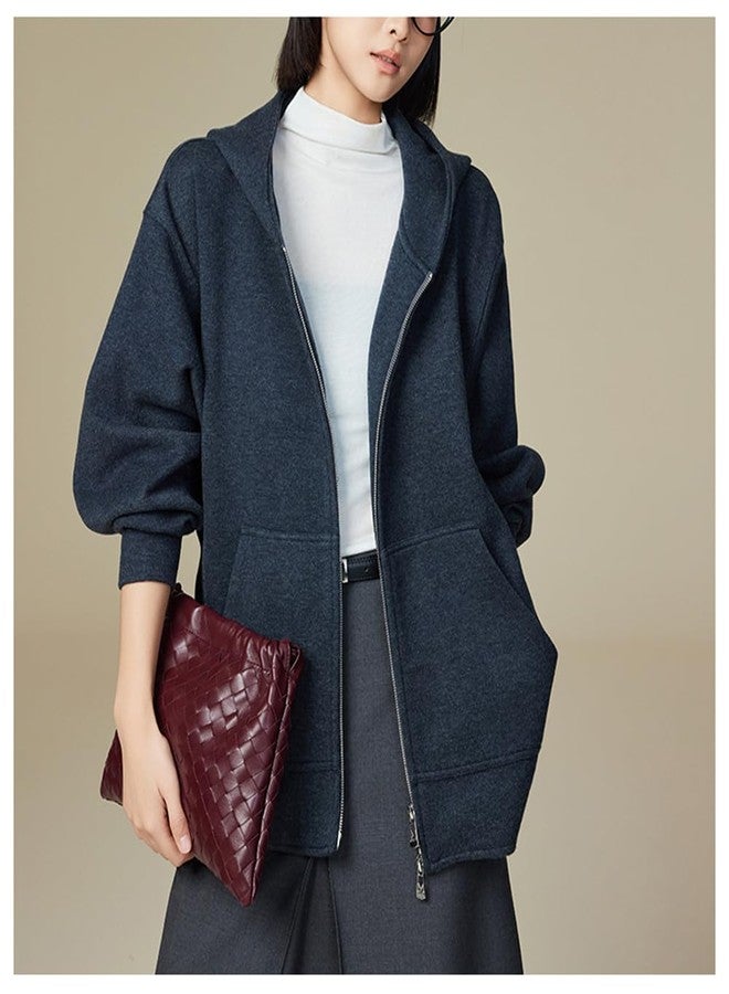 واي بي حقائب كروس كبيرة منسوجة للنساء، حقائب كتف عصرية من الجلد الناعم (لون خمري) - Image 4