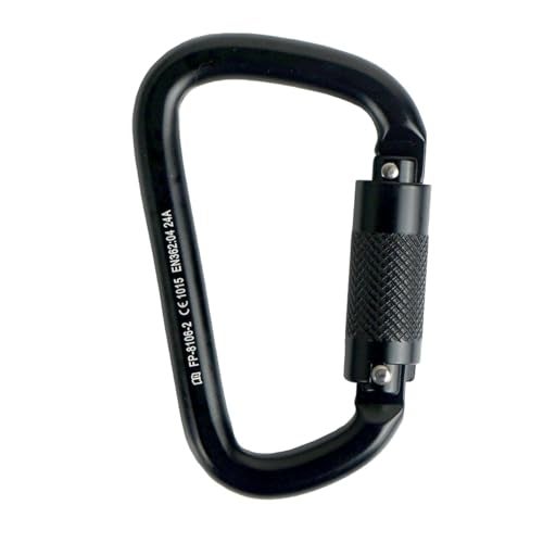 Fusion Climb Swift Lock Auto Locking Aluminum Carabiner - Lightweight and Strong for High-Altitude Workers, Hammocks, Camping Accessories,Hiking,Keychains,Outdoors and Gym,Dog Leash,Harness and Key Ri - Image 2