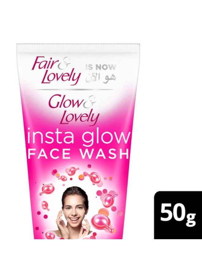 Glow & Lovely Face Wash With Glow Multivitamins 50 gm