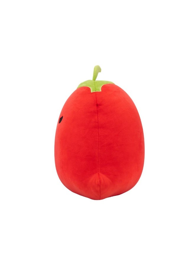 Squishmallows SQCR - Medium Plush (12" Squishmallows) (Christo - Red Chili Pepper W/Mischievous Eyes) - Image 3