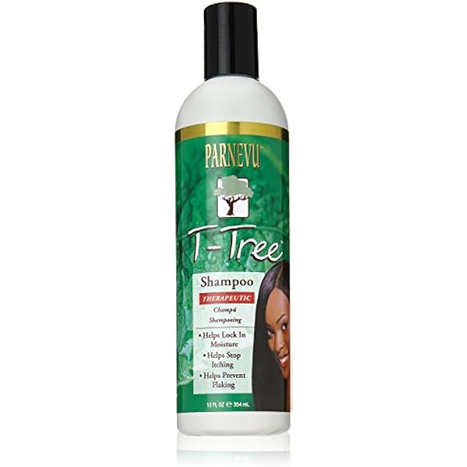 Parnevu T-TREE THERAPEUTIC SHAMPOO, 12 OUNCE - Image 1