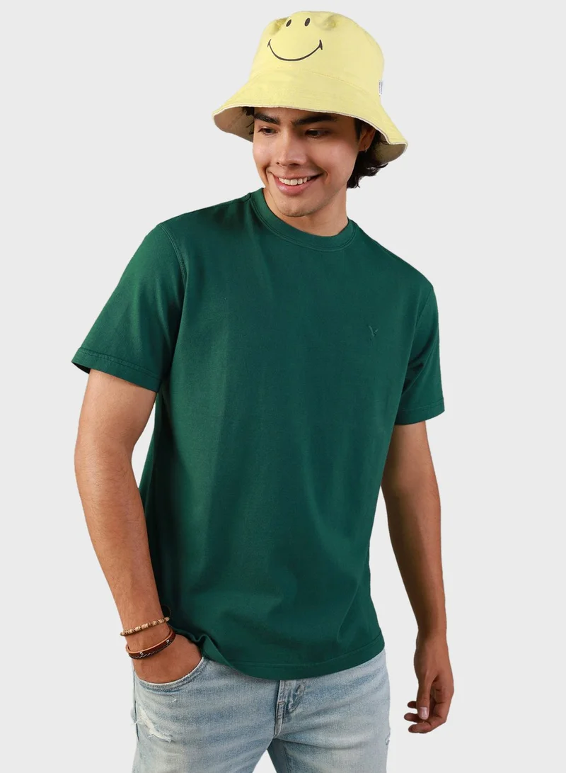American Eagle Logo Crew Neck T-Shirt