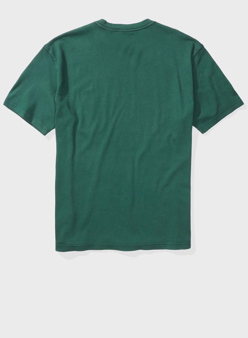 American Eagle Logo Crew Neck T-Shirt