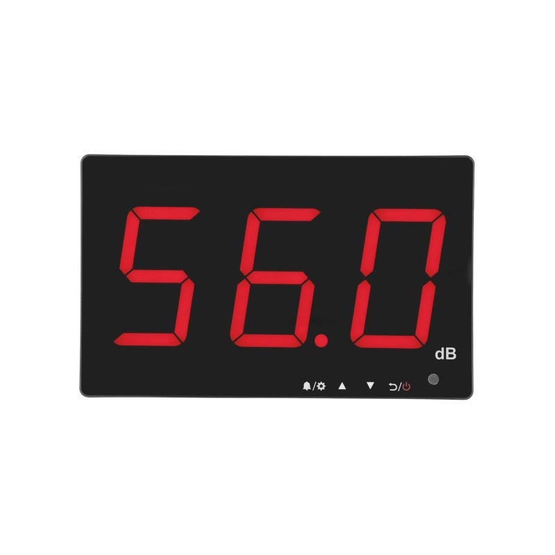 Sound Level Meter: 30 To 130dB ±1.5dB High Accuracy - Large 9.6-Inch HD Backlit LCD Display Decibel Reader For Precise Noise Monitoring, Pc Connectivity, Industrial & Home Use - Image 5