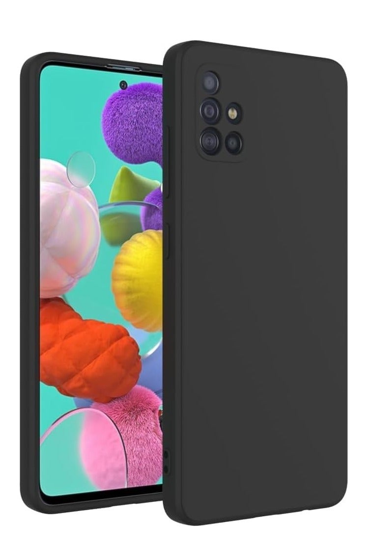 shAyzee Protective Case Cover For Samsung Galaxy A51 4G Black - Image 1