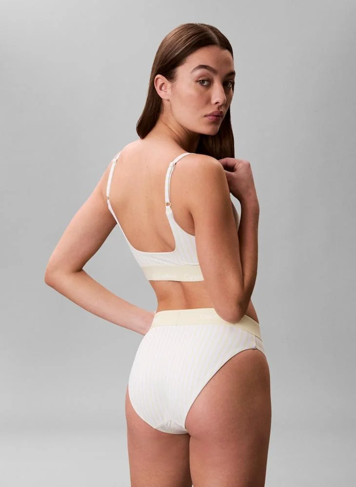 كالفن كلاين Logo Band Swim Bottom Bikini