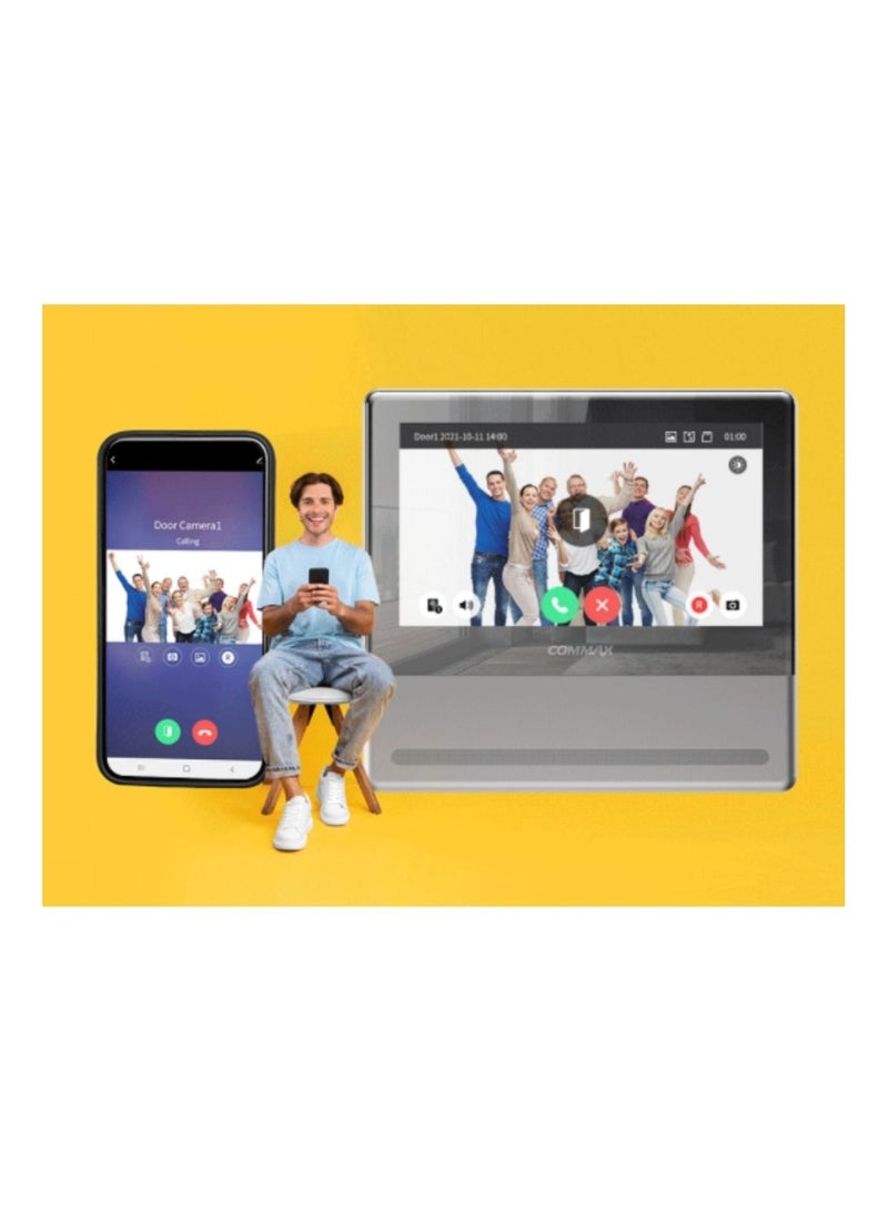 COMMAX High Tech Screen That can be Connected to a Mobile phone with a High Definition Gateway Camera With 2 Megapixel Resolution - Image 4