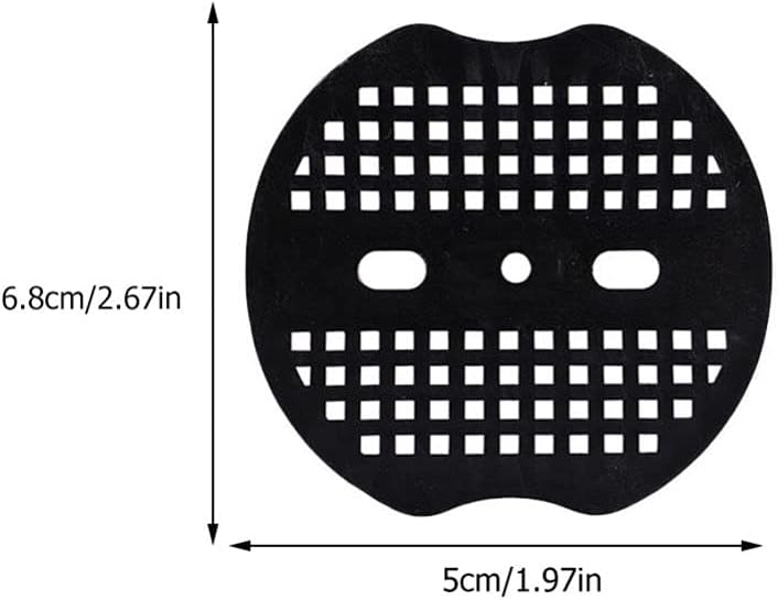 woobles 100Pcs Landscape Staples Gasket Pad Craft Garden Stakes Gasket U- Type Spikes- Anchoring Outdoor Tent Staples Stakes Pegs Round Gasket - Image 3