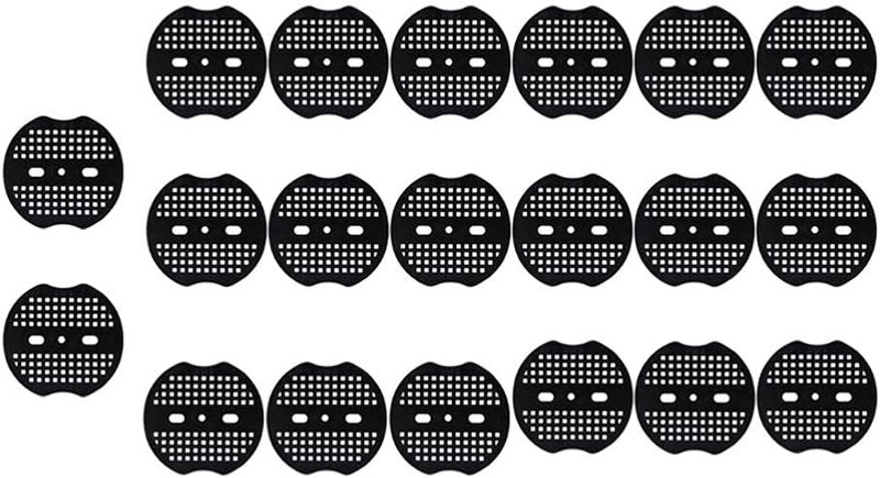 woobles 100Pcs Landscape Staples Gasket Pad Craft Garden Stakes Gasket U- Type Spikes- Anchoring Outdoor Tent Staples Stakes Pegs Round Gasket - Image 1