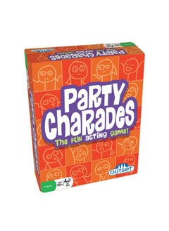 Outset Media Party Charades Outset Media The Fun Acting Party Game Team Vs Team Family Game Night Ages 10+ 2+ Teams  - Image 1