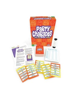 Outset Media Party Charades Outset Media The Fun Acting Party Game Team Vs Team Family Game Night Ages 10+ 2+ Teams  - Image 5