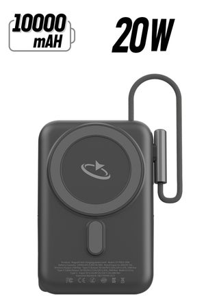 PB03 MagCharge 10K Power Bank 20W with Dual Built-in USB-C Cable, Mini Display, and Fast-Charge MagSafe Functionality - pzsku/Z6350687D798D7E366B7DZ/45/1746068928/1ba835de-8bfb-42ce-93cd-ba8712a140cd