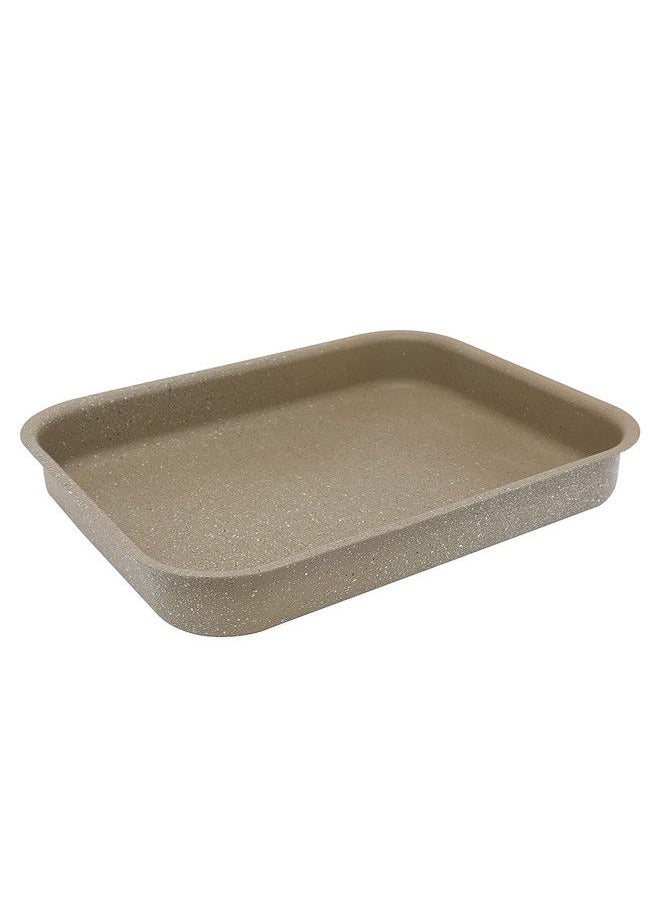 Trust Non-Stick Aluminum Rectangular Roasting Pan Beige  - Image 1