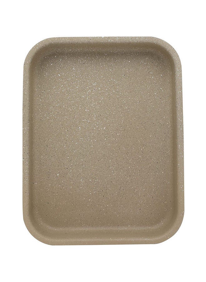 Trust Non-Stick Aluminum Rectangular Roasting Pan Beige  - Image 2