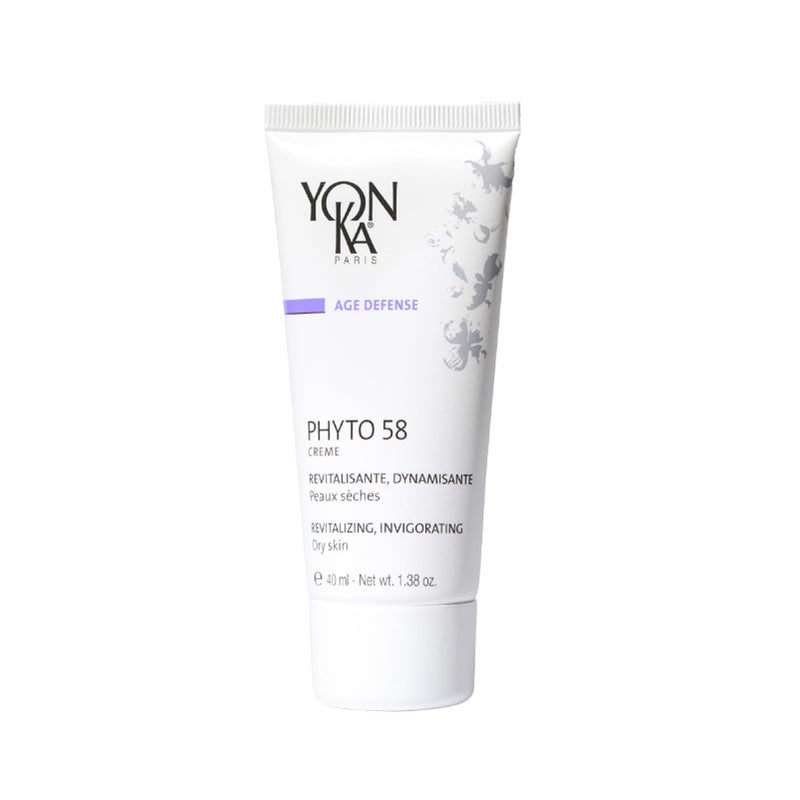 Yonka YonKa Phyto 58 PS Night Cream 50ml AntiAging Vitamin E Face Moisturizer for Dry Skin AntiWrinkle Night Treatment to Reduce Pores and Revitalize Skin