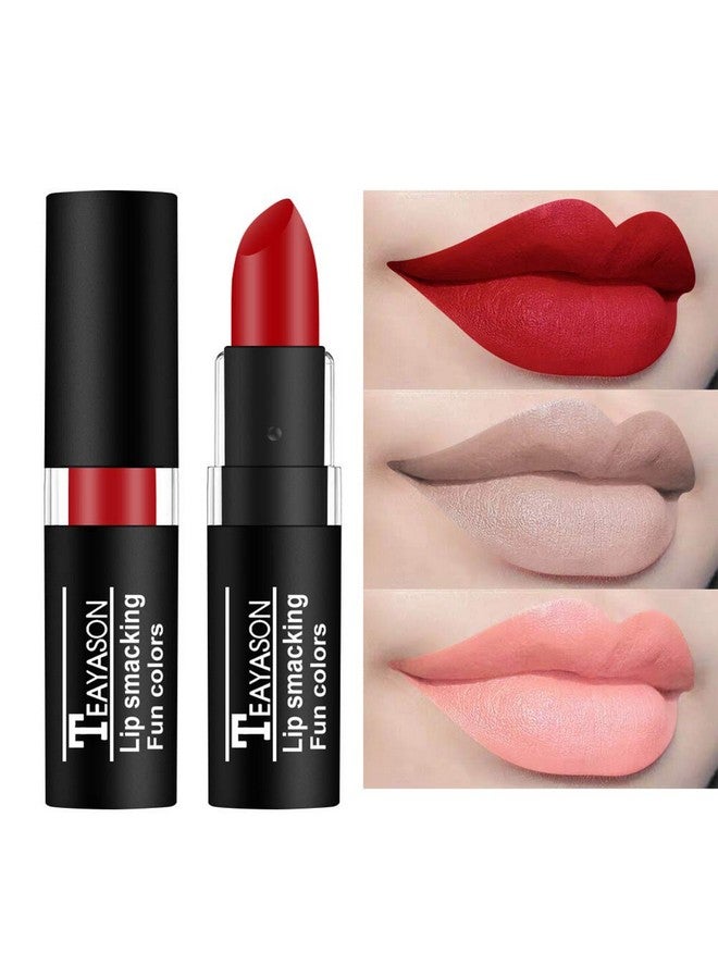 Petansy 12 Colors Vivid Vampire Matte Lipstick Set Long Lasting Waterproof Velvet Lip Stick for Party, Masquerade, Cosplay, Halloween Makeup - Image 5