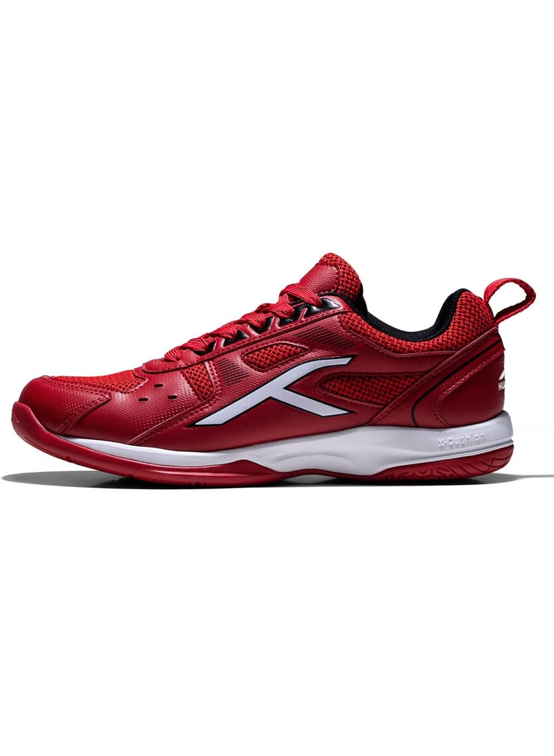 HUNDRED RAZE Badminton Shoe | Mens and Boys | Non-Marking Shoe | Court Shoe | For Badminton, Squash, Tennis Players | X-Cushion, Active Grip Sole, Toe Assist - Image 1