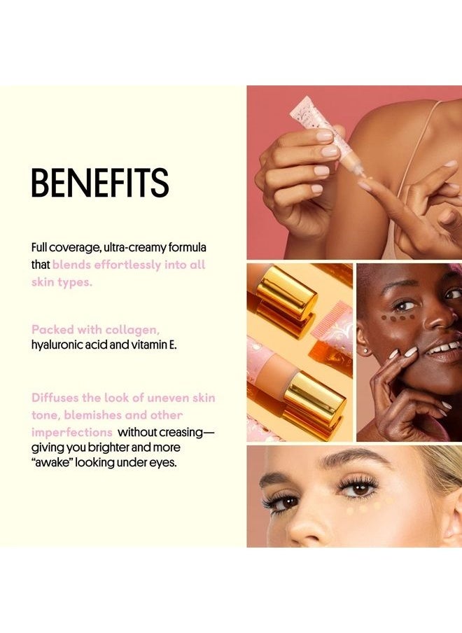 Winky Lux Peeper Perfect Under Eye Concealer, Concealer Makeup and Under Eye Primer, Full Coverage Concealer and Under Eye Color Corrector for Dark Circles, Light  - Image 2