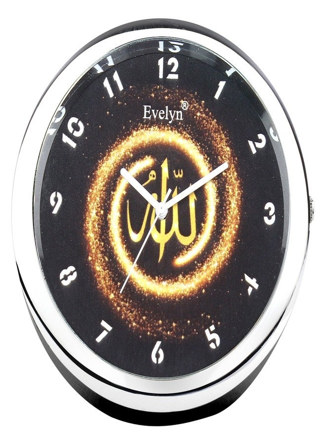 إيفيلين ساعة إيفلين التناظرية للطاولة وساعة لوحة القيادة للسيارة، ساعة كوارتز، مقاس 45 مم، EVT-24 - Image 2