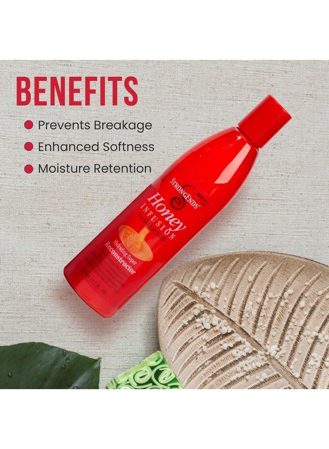 بيوكير بلسم StrongEnds Honey Infusion المرطب لإعادة بناء الشعر بزبدة الشيا - Image 3