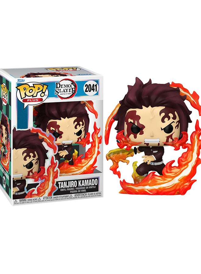 Funko Pop Plus! Animation: Demon Slayer - Tanjiro (Dancing Flash), Collectible Vinyl Figures - Gift Idea - Official Merchandise - Toys for Kids & Adults - Model Figure for Collectors and Display - Image 3