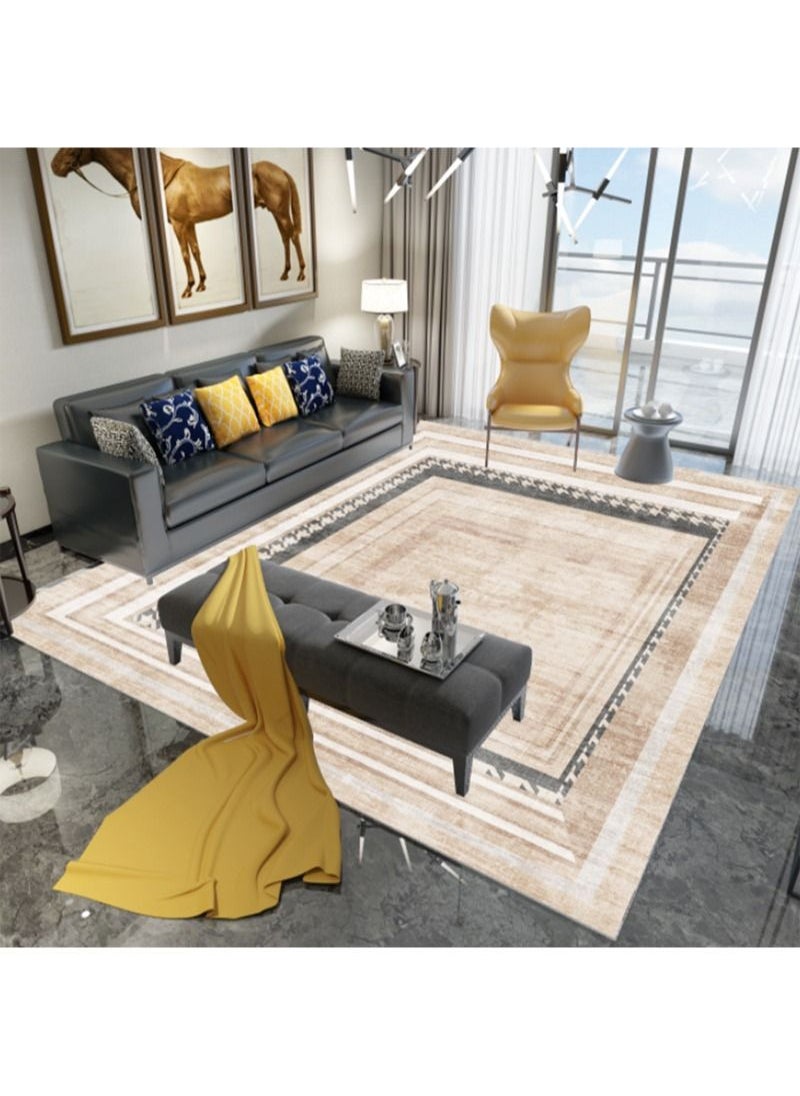 Sharpdo Modern Style Area Rug Non-Slip Super Soft Touch Living Room Bedroom Kitchen Decoration Of Carpet Floor Rug Rectangular 160x230cm  - Image 2