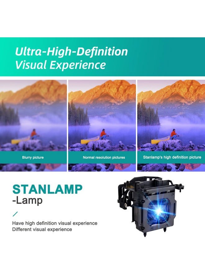 Stanlamp LMP-H202 LMP-H201 Original for Sony VPL-HW30AES HW30ES HW50ES HW55ES VW95ES HW30 HW30ES SXRD HW40ES Projector Long-Lasting Replacement Projector Lamp with Housing - Image 3