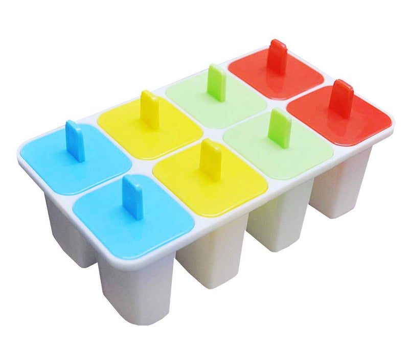 faas Ice Cream,Kulfi Maker Moulds,Set of 8 Multi Color (Colour May Vary) - Image 5