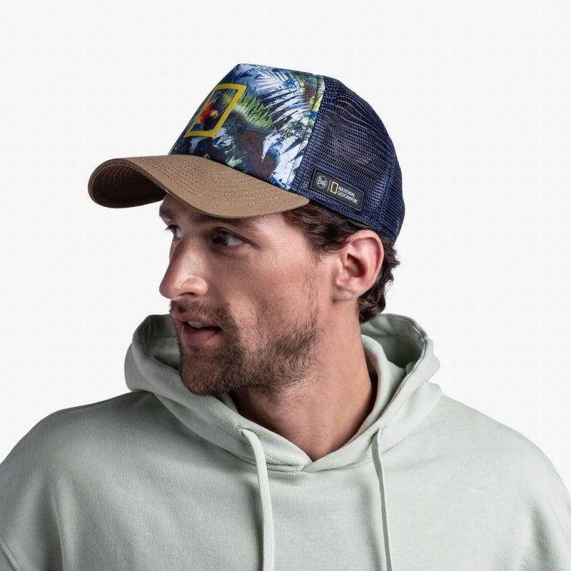 Buff Trucker Cap Scarlett Macaw L/XL SS22 - Image 5
