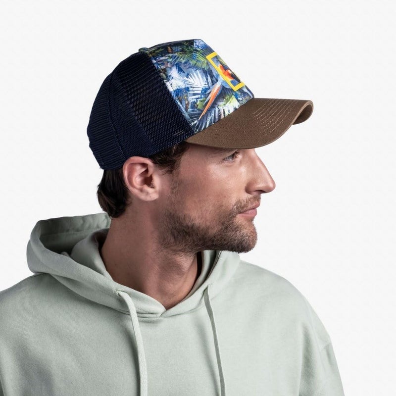 Buff Trucker Cap Scarlett Macaw L/XL SS22 - Image 4