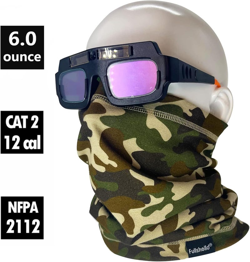 Fullsheild FR Flame Resistant Face Mask Full Cover Neck Gaiter Snood for Welding Hunting Army Military Working - Image 2